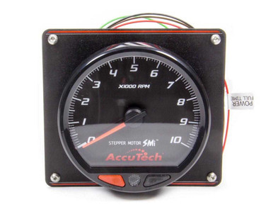 LONGACRE SMI Tach Black Tach 4.5 in w/Black Panel LON52-44477
