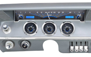 DAKOTA DIGITAL VHX SERIES DIRECT-FIT ANALOG GAUGE SYSTEMS FOR 1961-1962 IMPALA DDGVHX-61C-IMP-C-B