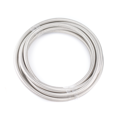 COLOR FITTINGS 16AN STAINLESS STEEL HOSE / LINE (E85 + RACE FUEL SAFE) - BY THE FOOT  - STEEL COFBSH-16-000-001-ST
