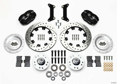 WILWOOD Front Brake Kit 80-87 GM G-Body 4 Piston Caliper WIL140-12297-D