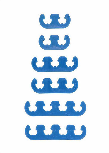 MR. GASKET Wire Separator Blue Plastic MRG9877
