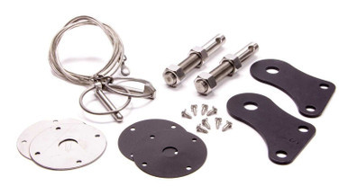 Hood Pin Kit Stainless 05-09 Mustang DRAS1MS-16892-SSK