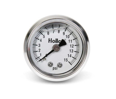 HOLLEY 0-15 Psi Fuel Press Gaug  HLY26-504