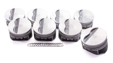 KB PERFORMANCE PISTONS SBC Flat Top Piston Set 4.155 Bore -5cc KBP9911HC.030