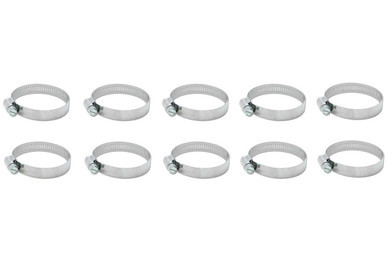 VIBRANT PERFORMANCE S.S. WORM GEAR CLAMPS 2.04IN TO 3.0IN 10 PACK VIB12154