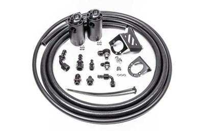 Radium Engineering 2016+ Toyota Tacoma Dual Catch Can Kit - Fluid Lock - 20-0840-FL