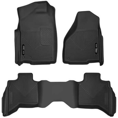HUSKY LINERS Front & 2nd Seat Floor L iners X-act Contour HSK53628