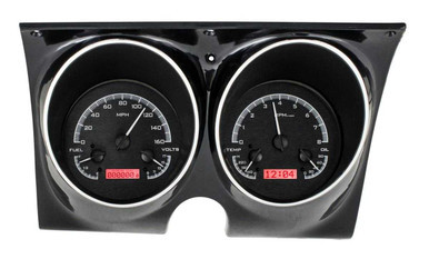 DAKOTA DIGITAL VHX SERIES DIRECT-FIT ANALOG GAUGE SYSTEMS FOR 1967-1968 CAMARO DDGVHX-67C-CAM-K-R