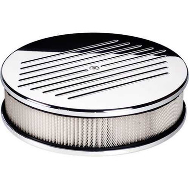 BILLET SPECIALTIES Round 9.5in. Air Cleaner Ball Milled BSP15220
