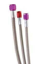 HOSE, 7.5" -3AN SS W/.086 INSE RT FSTNS6615A