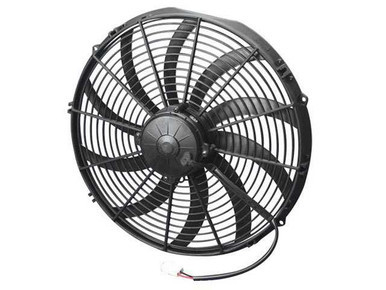 SPAL ADVANCED TECHNOLOGIES 16in Pusher Fan Curved Blade 1959 CFM SPA30102048