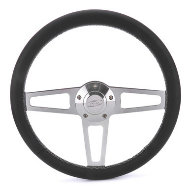 T Series Pol. Wheel Ford Logo/Install Kit GRT1913