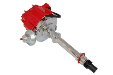 RACING POWER CO-PACKAGED SB/BB CHEVY HEI DISTIBU TOR 50K VOLT COIL - RED RPCR3925