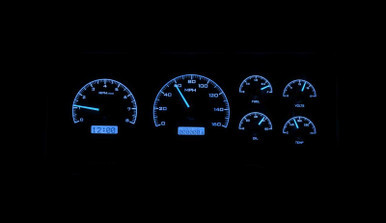 DAKOTA DIGITAL VHX SERIES DIRECT-FIT ANALOG GAUGE SYSTEMS DDGVHX-95C-PU-K-B