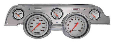 67-68 Mustang 5 Gauge Set CLAMU67VSWBA