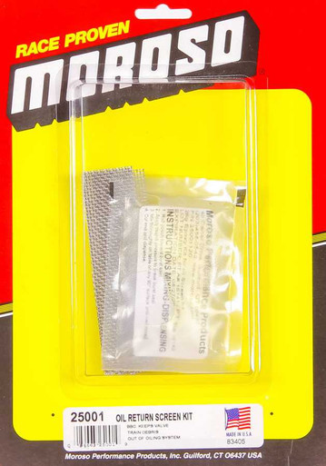 MOROSO Oil Galley Return Screen MOR25001