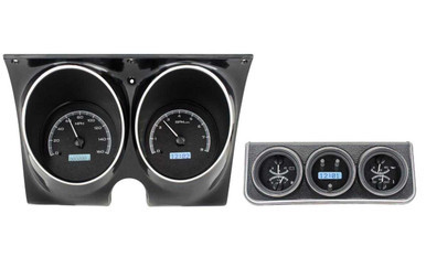 DAKOTA DIGITAL VHX SERIES DIRECT-FIT ANALOG GAUGE SYSTEMS FOR 1967 CAMARO DDGVHX-67C-CAC-K-W