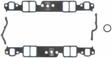FEL-PRO SB Chevy Intake Gaskets Stock Ports 1.23 x 1.99 FEL1256