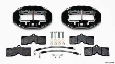 Rear Brake Kit 65-82 Corvette Black Caliper WIL140-10790-BK