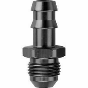 FRAGOLA #12 X 3/4 Hose Barb Fitting Black FRG484112-BL
