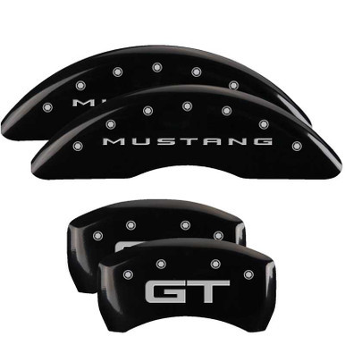 MGP CALIPER COVER 15-   Mustang Caliper Covers Black MGP10200S2MGBK