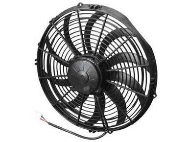 SPAL ADVANCED TECHNOLOGIES 14in Pusher Fan Curved Blade 1841 CFM SPA30102056