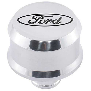 Valve Cover Breather w/ Slant Edge  Alm Polished FRD302-438