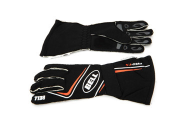 Glove PRO-TX Black/Org Large SFI 3.3/5 BELBR20053