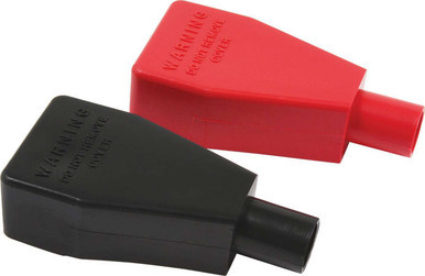 ALLSTAR PERFORMANCE Battery Terminal Covers Red/Black 1pr ALL76150