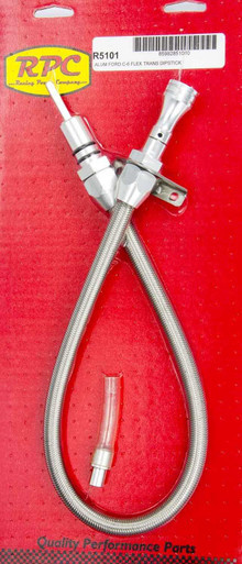RACING POWER CO-PACKAGED Flexible Trans Dipstick Ford C6 F/W Mount RPCR5101