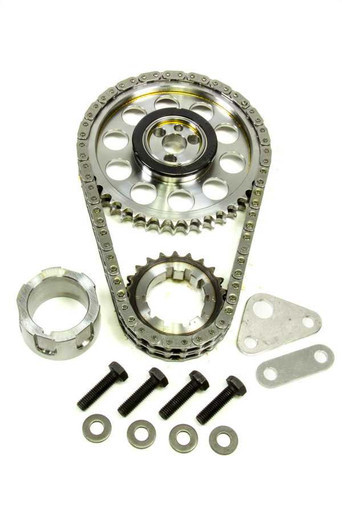 ROLLMASTER-ROMAC GM LS1 Billet Roller Timing Set w/Torr. Brg ROLCS1136