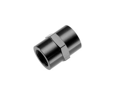 1/8in NPT Female Pipe Coupler Black RHP910-02-2