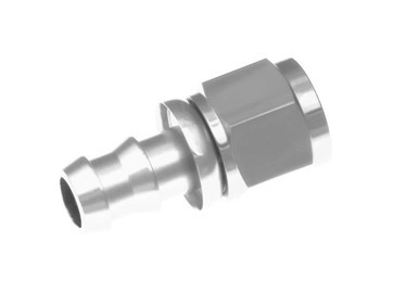 8AN Straight Push Lock Hose End Clear RHP2000-08-5