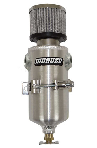MOROSO Alm. Breather Tank Kit 3-1/8 Dia x 11-1/2 AOL MOR85455