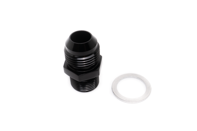 COLOR FITTINGS 10AN TO M12X1.00MM  - BLACK COFF2M-10-012-010-BL