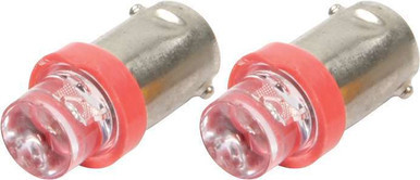 QUICKCAR RACING PRODUCTS LED Bulb Red Pair  QRP61-691