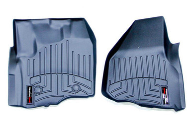 WEATHERTECH 12- Ford F250 Front Floor Liners Black WEA444331