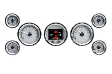 DAKOTA DIGITAL HDX SERIES UNIVERSAL ROUND ANALOG GAUGE KITS DDGHDX-2070-S