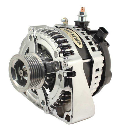 LS225 Max Amp Alternator 6 Groove 1-Wire Chrome TFS8435C6G1W