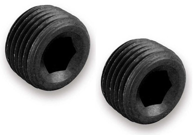 EARLS Earl's 1/8" NPT Internal Plugs - Black EARAT593202ERL