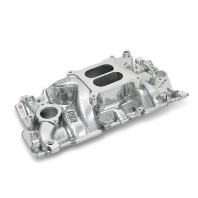 WEIAND SBC Speed Warrior Manifold Polished WEI8150P