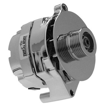 Ford Alternator Chrome 1 Wire 6 Groove Pulley TFS7068RD6G