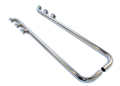 PATRIOT EXHAUST Lake Pipes - 3 Outlets  80in Long PEPH1284