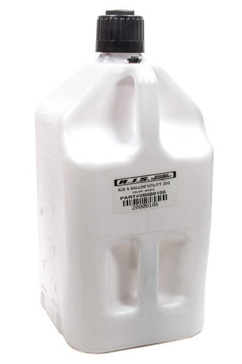 RJS SAFETY Utility Jug 5 Gallon White RJS20000106