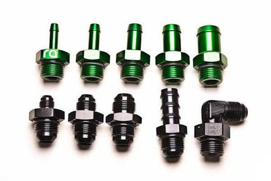 Radium Engineering Universal Hose Barb Adapter For 1-1/4in ID Hose ( w/ 1/4NPT Port) - Green - 14-0058