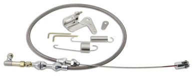 LOKAR Duo-Pak Hi-Tech Throttle Cable w/Brackets LOKDP-1000HT