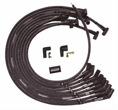 Ultra Plug Wire Set BBC Under V/C Black MOR51545