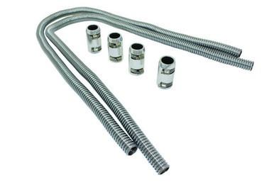 Heater Hose Kit 44in w/Polished Aluminum Cap SPC7355