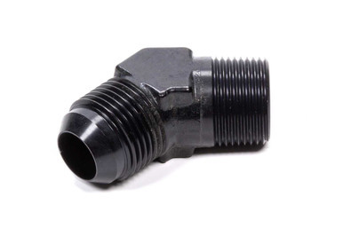 FRAGOLA 45 Deg Adapter Fitting #12 x 3/4 MPT Black FRG482312-BL