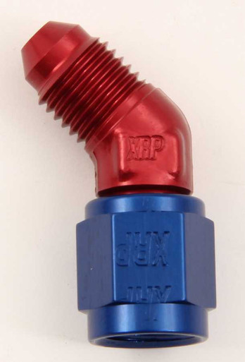 XRP-XTREME RACING PROD. #4 45 Deg Fem Swivel to Male Flr Forged Fitting XRP900404